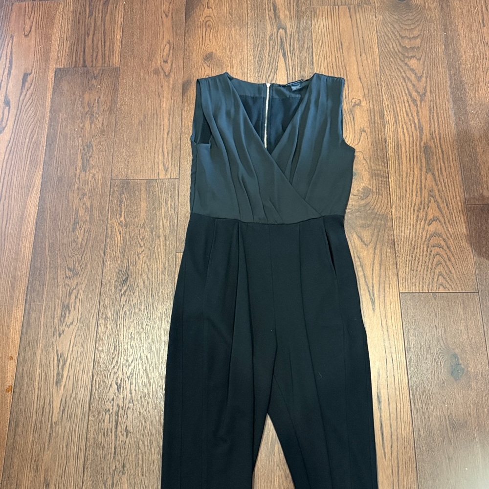 French Connection Black Sleeveless Jumpsuit See video - Picture 1 of 16
